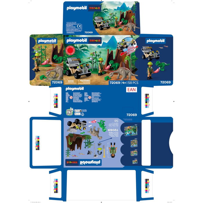 Playmobil Escondite De Dinosaurio 72069
