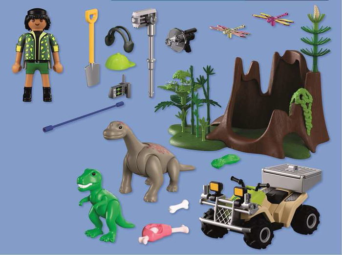 Playmobil Escondite de Dinosaurio