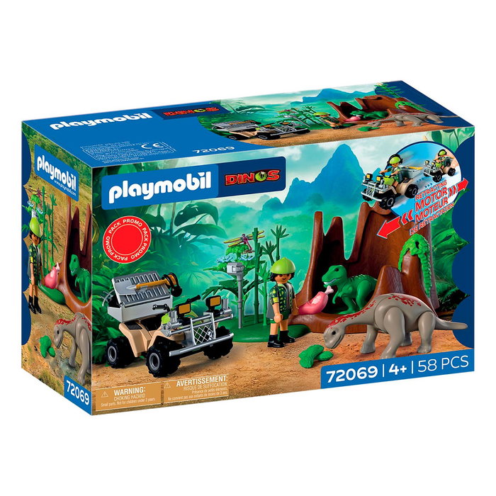Playmobil Escondite De Dinosaurio 72069