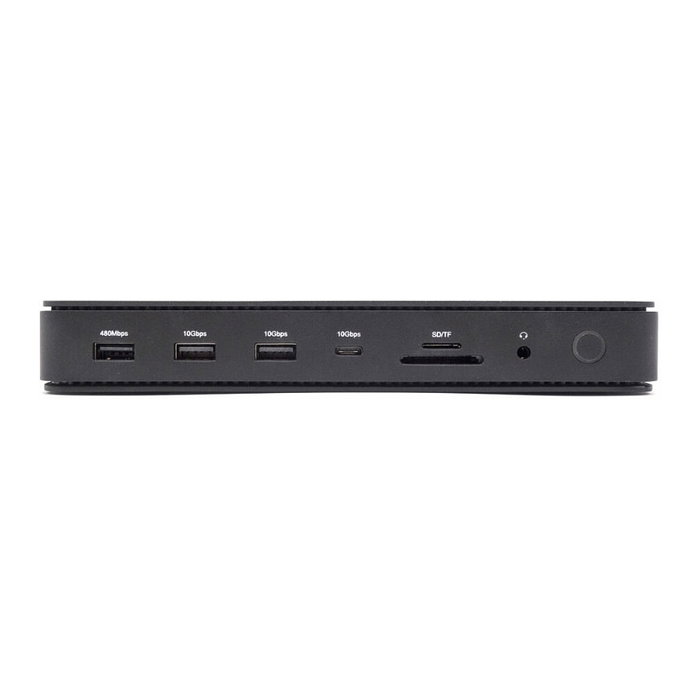 I-tec TB4 GEN 3 DOCK 2X DISPLAY - Base de Acoplamiento Thunderbolt 4 Dual DisplayPort PRO con Power Delivery 92W, 40 Gbit/s, Ethernet 2.5G, Lector de Tarjetas SD/MicroSD, Negro