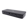 I-tec TB4 GEN 3 DOCK 2X DISPLAY - Base de Acoplamiento Thunderbolt 4 Dual DisplayPort PRO con Power Delivery 92W, 40 Gbit/s, Ethernet 2.5G, Lector de Tarjetas SD/MicroSD, Negro