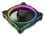 ASUS Prime MR120 Fan ARGB Negro - Ventilador para PC, 120 mm, 1600 RPM, 21 dB, PWM, Control LED RGB, 12V