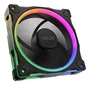 ASUS Prime MR120 Fan ARGB Negro - Ventilador para PC, 120 mm, 1600 RPM, 21 dB, PWM, Control LED RGB, 12V