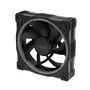 ASUS Prime MR120 Fan ARGB Negro - Ventilador para PC, 120 mm, 1600 RPM, 21 dB, PWM, Control LED RGB, 12V