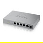 Zyxel XMG-105 Switch 5 Puertos No Administrado 2.5G MultiGig Ethernet 10/2.5G Base-T 25 Gb/s Gris Metálico