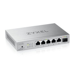 Zyxel XMG-105 Switch MultiGig con 5 puertos 2.5G y 1 puerto SFP+