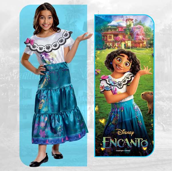 Disney Disfraz Mirabel Deluxe T. 3-4 Años