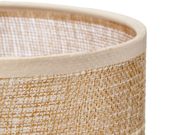 Lampara Sobremesa Efecto Madera Prisma Giftdecor 14x19x14 cm (Set de 12)