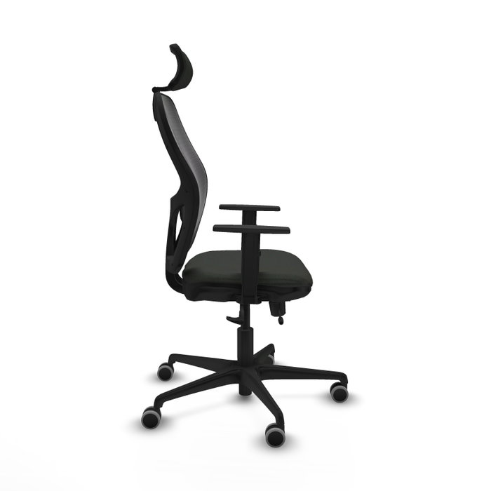 PIQUERAS Y CRESPO Silla de oficina Jorquera con mecanismo Sincro/Traslack en Negro PIQUERAS Y CRESPO Silla de oficina Jorquera con mecanismo Sincro/Traslack en Negro