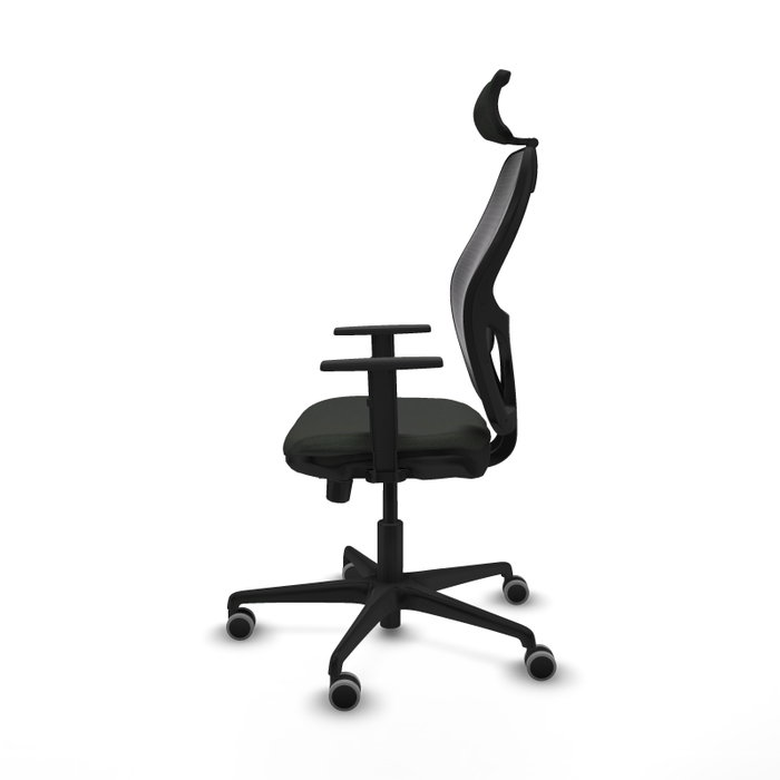 PIQUERAS Y CRESPO Silla de oficina Jorquera con mecanismo Sincro/Traslack en Negro PIQUERAS Y CRESPO Silla de oficina Jorquera con mecanismo Sincro/Traslack en Negro