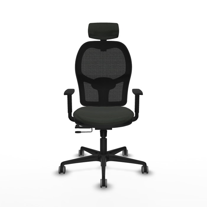 PIQUERAS Y CRESPO Silla de oficina Jorquera con mecanismo Sincro/Traslack en Negro PIQUERAS Y CRESPO Silla de oficina Jorquera con mecanismo Sincro/Traslack en Negro