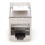 Digitus Módulo Keystone CAT 6 apantallado Plata DN-93612-1