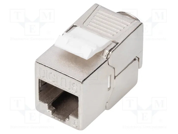 Digitus Módulo Keystone CAT 6 apantallado Plata DN-93612-1 Digitus Módulo Keystone CAT 6 apantallado Plata DN-93612-1