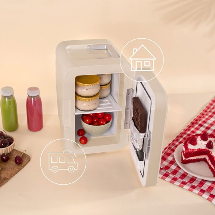 Mini Nevera Cecotec Bolero MiniCooling 6 L Beige Mini Nevera Cecotec Bolero MiniCooling 6 L Beige