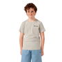 Camiseta de Manga Corta Infantil Champion Icons Contrast Beige 2XL