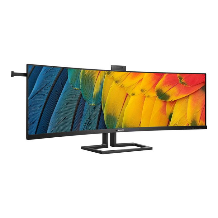 Philips Monitor B-Line 45B1U6900CH 45" Curvo 32:9 Dual QHD 5120x1440 VA USB-C 100W Webcam 5MP DisplayHDR 400 KVM Negro