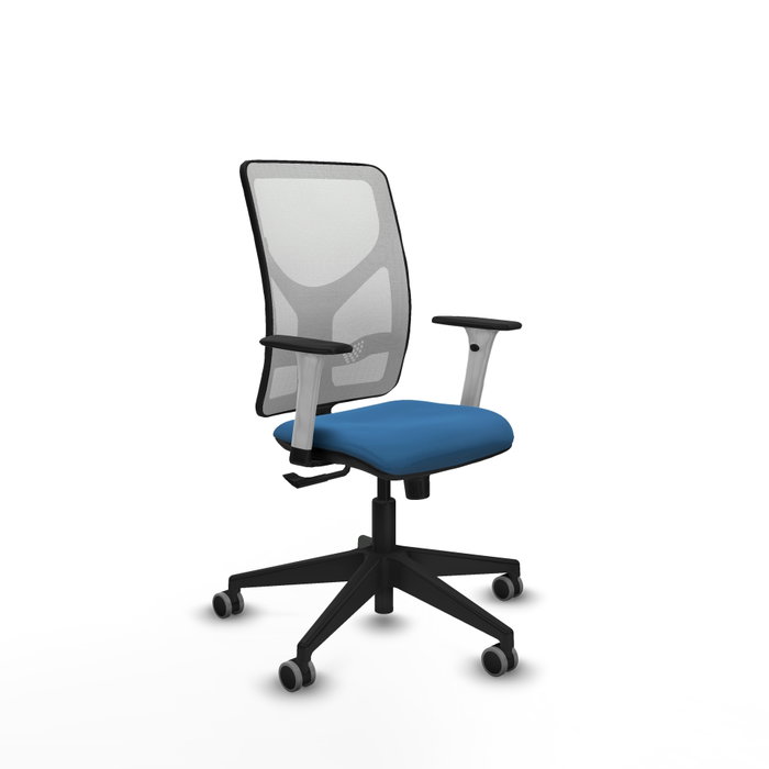 PIQUERAS Y CRESPO Silla de oficina Motilla con mecanismo Sincro Azul claro PIQUERAS Y CRESPO Silla de oficina Motilla con mecanismo Sincro Azul claro
