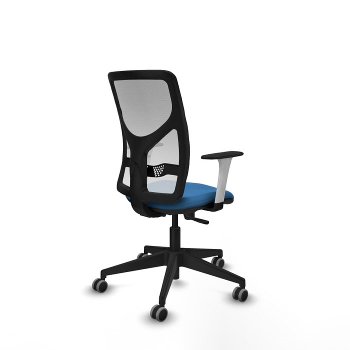 PIQUERAS Y CRESPO Silla de oficina Motilla con mecanismo Sincro Azul claro PIQUERAS Y CRESPO Silla de oficina Motilla con mecanismo Sincro Azul claro