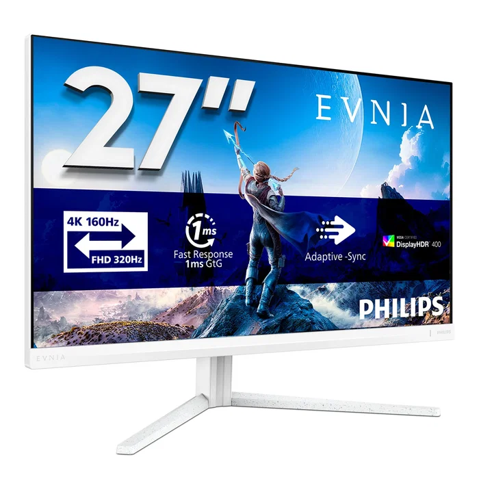 Philips Evnia 5000 Monitor Gaming 27 4K UHD Blanco