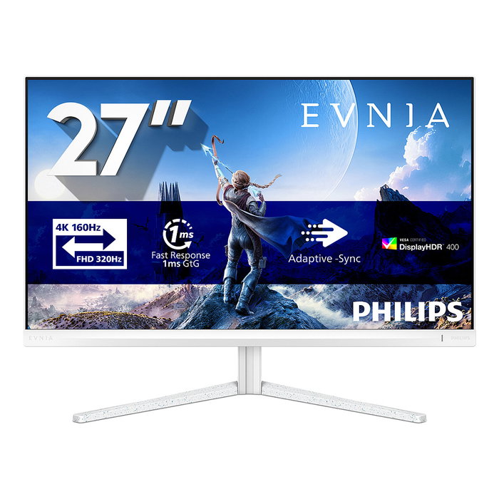 Philips 27M2N5901A/00 Evnia 5000 Monitor Gaming 27'' 4K 320Hz Blanco