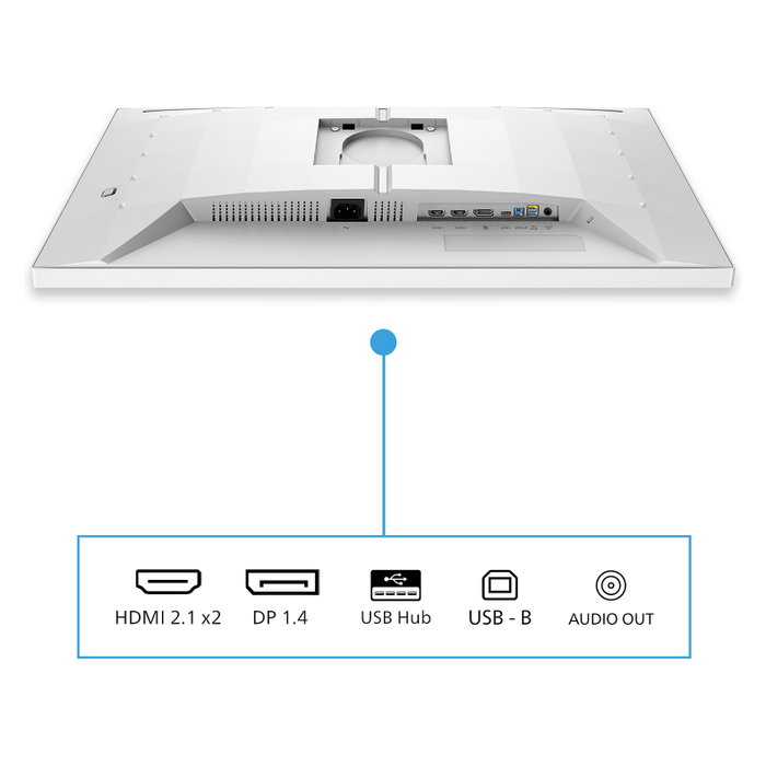 Philips 27M2N5901A/00 Evnia 5000 Monitor Gaming 27'' 4K 320Hz Blanco