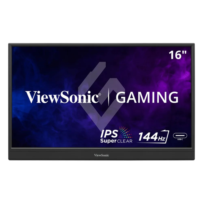 Viewsonic VX1654 - Monitor Gaming Portátil de 15.6" Full HD (1920x1080), IPS, 4.65 ms, AMD FreeSync, USB-C, Altavoces, Negro