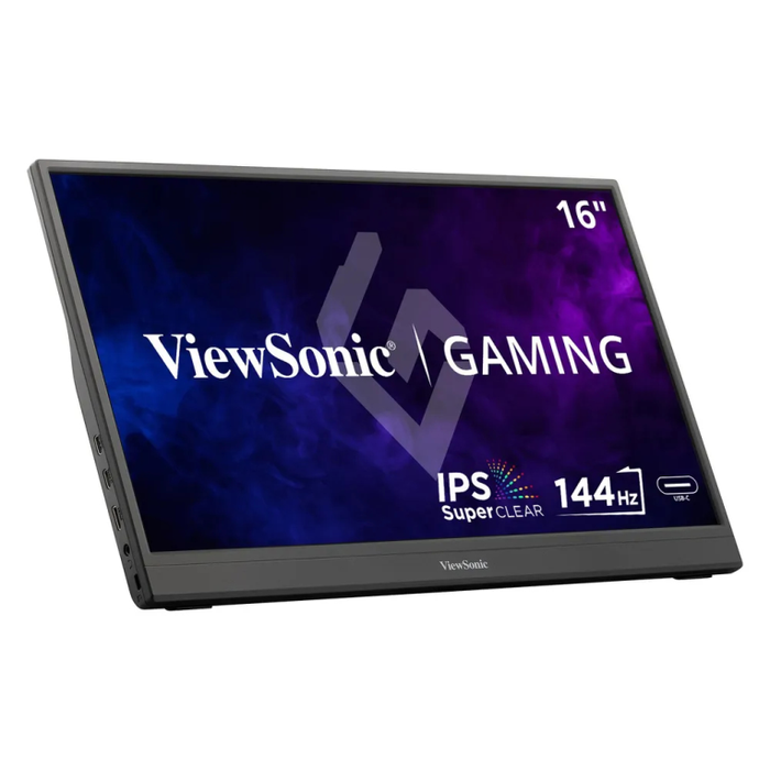 Viewsonic VX1654 - Monitor Gaming Portátil de 15.6" Full HD (1920x1080), IPS, 4.65 ms, AMD FreeSync, USB-C, Altavoces, Negro