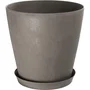 GARDEN ID Maceta redonda Swing Cone Ø 35 cm / 23 L / Altura 34 cm - Turba - 1610107