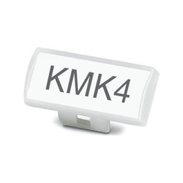Phoenix Contact KMK 4 Marcador de cables de plástico Blanco 40x17mm