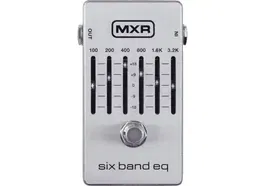 MXR Pedal Fx Ecualizador 6 Bandas MXR