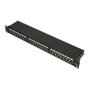 Extralink Patchpanel CAT6 STP V2 de 24 Puertos Negro