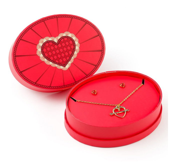 The Carat Shop Harry Potter Set de regalo de collar y pendientes Amortentia