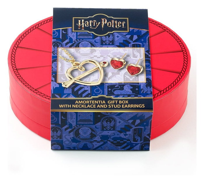 The Carat Shop Harry Potter Set de regalo de collar y pendientes Amortentia