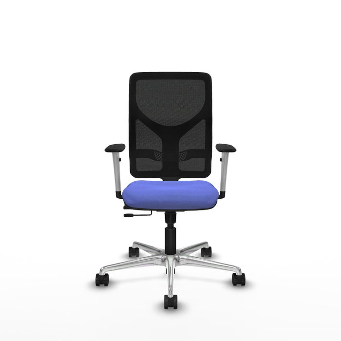PIQUERAS Y CRESPO Silla de oficina Motilla con mecanismo Sincro/Traslack, Azul claro y Negro PIQUERAS Y CRESPO Silla de oficina Motilla con mecanismo Sincro/Traslack, Azul claro y Negro