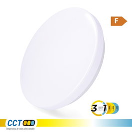 Edm Aplique LED Circular de Superficie 12W 3CCT 1160 lm ø26 x 6,2 cm