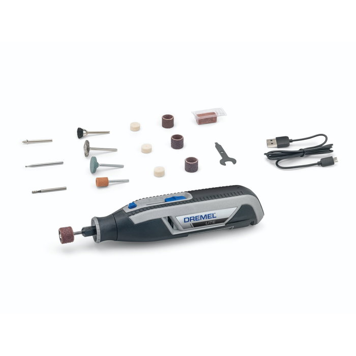 Dremel 7760-15 Herramienta multifunción inalámbrica con 15 accesorios