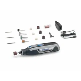 Dremel 7760-15 Mini Herramienta Multiusos Inalámbrica con Batería de Iones de Litio y 15 Accesorios