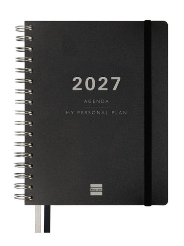 Finocam Agenda Tempus Espiral 16 Meses 2026-2027 Negro Finocam Agenda Tempus Espiral 16 Meses 2026-2027 Negro