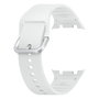 Samsung Galaxy Watch8 Classic Correa Deportiva ET-SNL32SWEGEU - Caucho Blanco, Tamaño S/M para Samsung Sport(S/M) fr