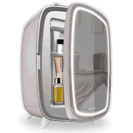 Cecotec CoolingBeauty 6000 Mirror Rose - Nevera de Cosméticos Rosa de 6L