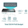 TP-Link Switch Gigabit PoE TL-SL1226P 26 Puertos, Conmutador de Red Administrable con 24 Puertos PoE+ 250W