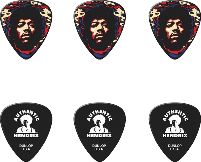 Dunlop Púas Signature Jimmy Hendrix Star Haze Dunlop