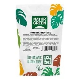 NATURGREEN Inulina Fibra Soluble 175Gr. Bio Sg - Fibra Soluble Orgánica, Vegana, Sin Gluten