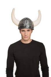 Casco Vikingo Gris 60 cm Adultos