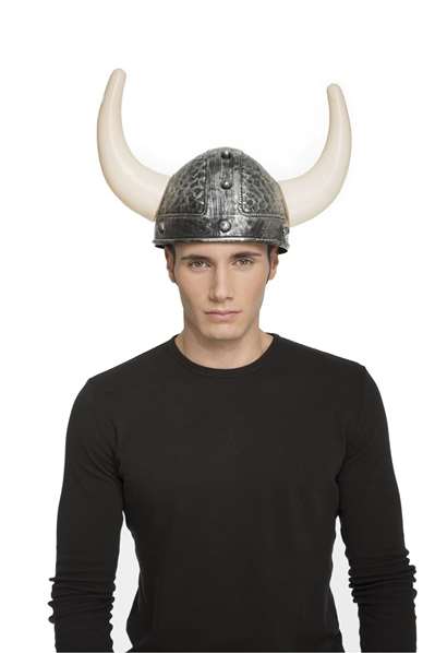 My Other Me Casco Vikingo Talla M Color Gris 60 cm