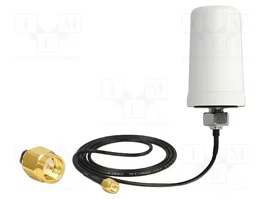 DeLOCK 88986 Antena GSM / UMTS / LTE con conector SMA, 1,6 dBi, Blanco