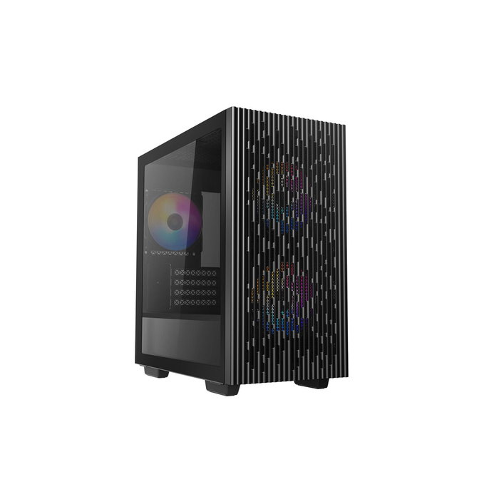 Deepcool Matrexx 40 3F LED Negro Cristal Templado