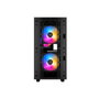 Deepcool Matrexx 40 3F LED Negro Cristal Templado