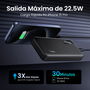 UGREEN UG25742 Batería Externa Power Bank Ión de Litio 10000 mAh Carga Rápida Negro