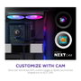 NZXT Kraken Plus 240 RGB con pantalla LCD de 1,54 pulgadas y ventiladores RGB - Negro